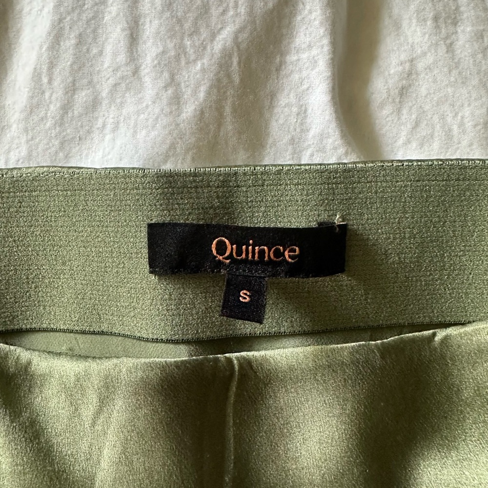 Quince 100% Silk Skirt - Washable! - Picture 2 of 8